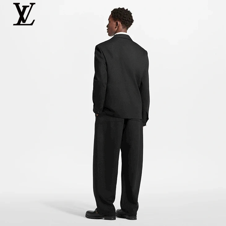 Louis Vuitton Black Wool Trousers