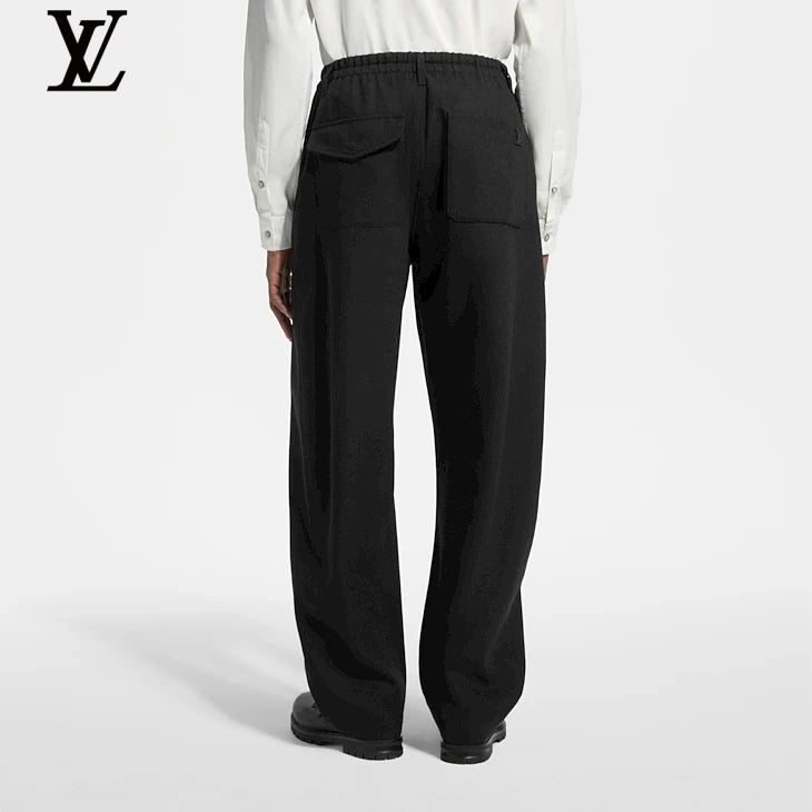 Louis Vuitton Black Wool Trousers