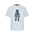 Louis Vuitton Astronaut Print Short-Sleeve T-Shirt in White