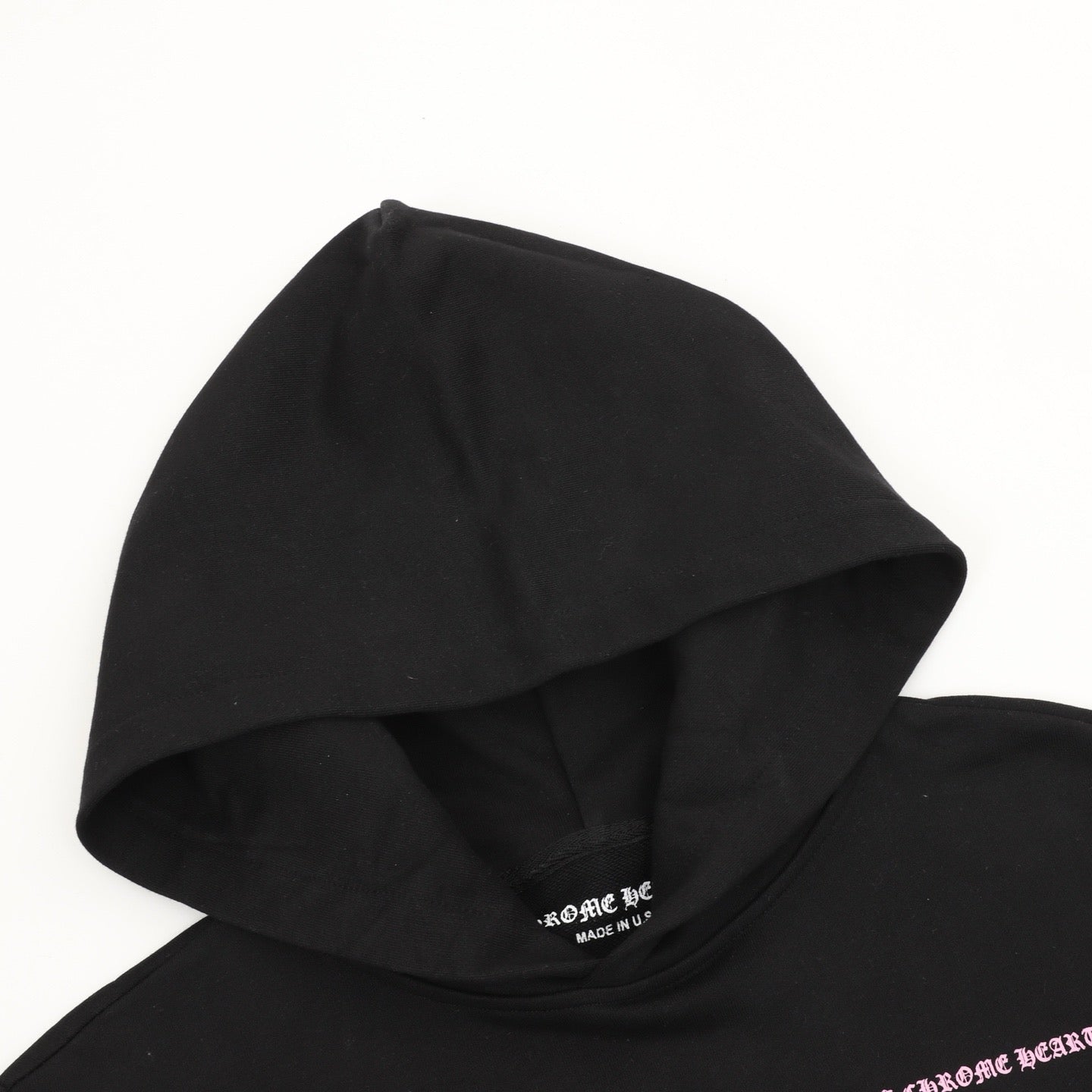 Chrome Hearts 25FW Pink Sanskrit Floral Embroidered Hoodie