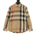 Burberry Women's & Men's Summerton Archive Beige Check Cotton Shirt