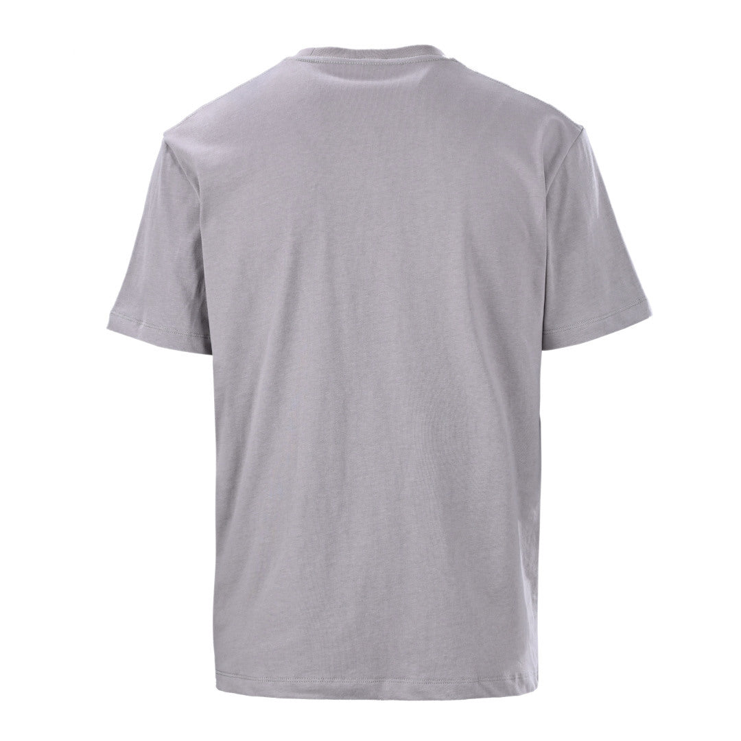 Loewe Grey Anagram Embroidered Short-Sleeve T-Shirt