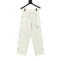 CH Cross Appliqué Embroidered Trousers