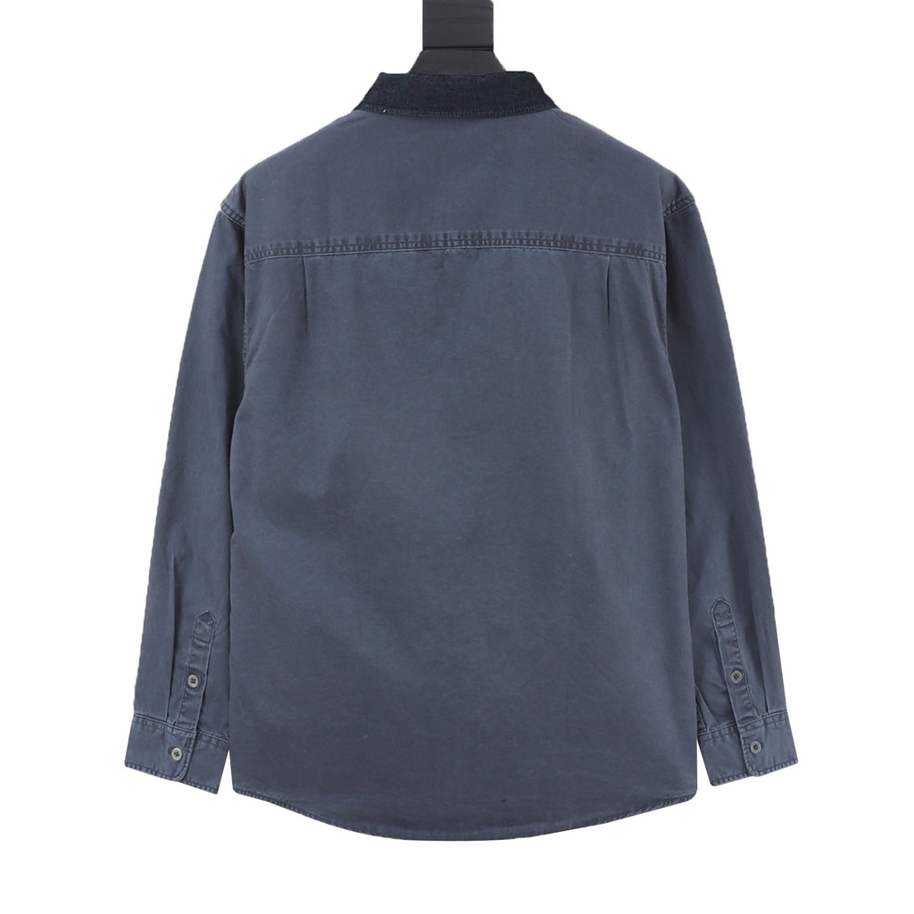 Polo Ralph Lauren Women's Men's Dark Navy Workwear Shirt