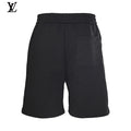 Louis Vuitton Monogram Embossed Drawstring Sweat Shorts