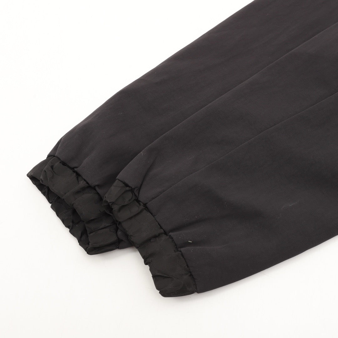 Dior Women's & Men's Black Technical Fabric Hooded Windbreaker