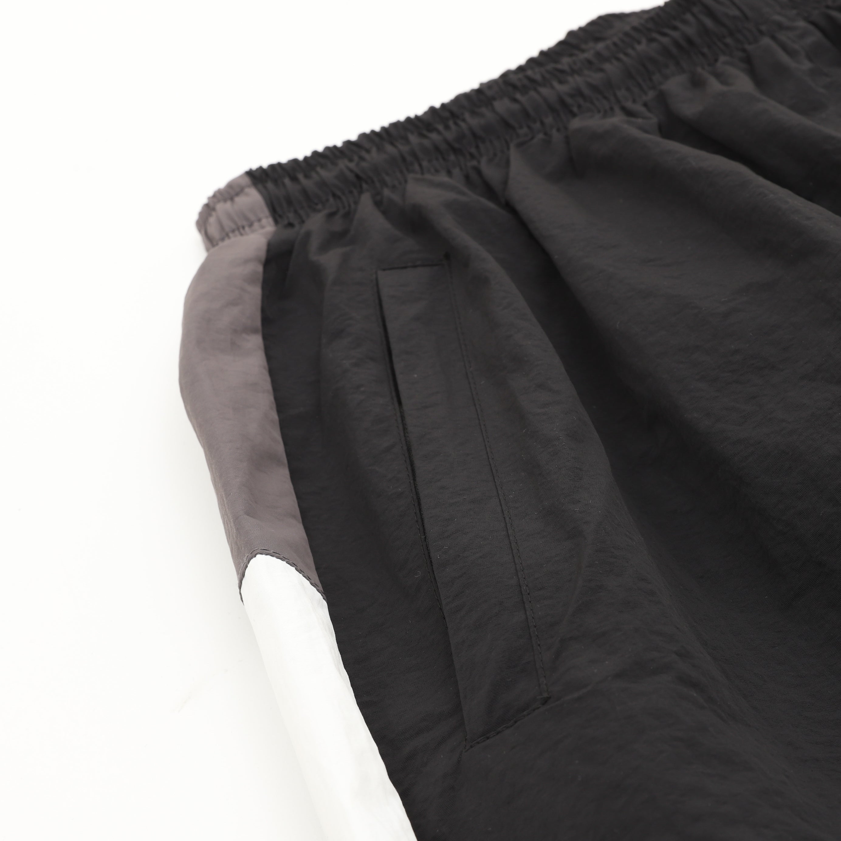 Balenciaga BLCG Sport Logo Track Pants — Black, Green & White Panel | FW24