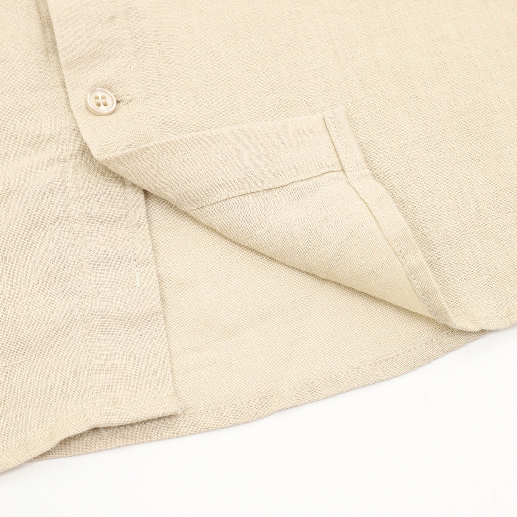 Loro Piana Crew Neck Linen Shirt