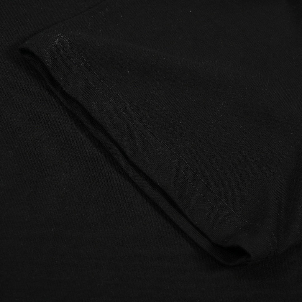 Louis Vuitton Gold Pixel LV Logo Short-Sleeve T-Shirt in Black
