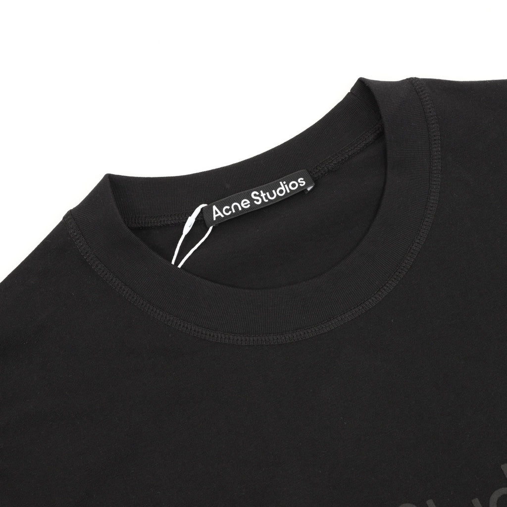 Plain Black Crew Neck T-Shirt