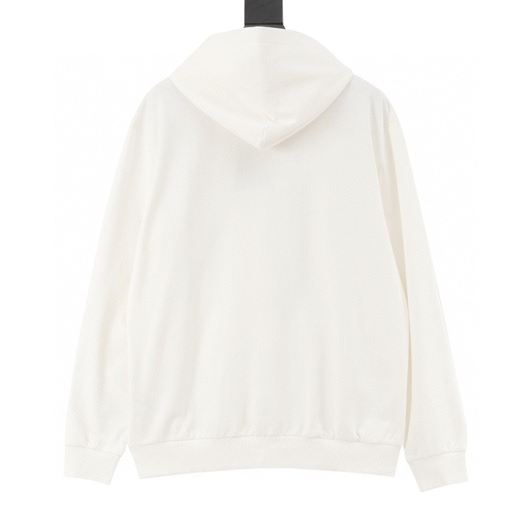 Louis Vuitton LV Tonal Embossed Logo Oversized Pullover Hoodie