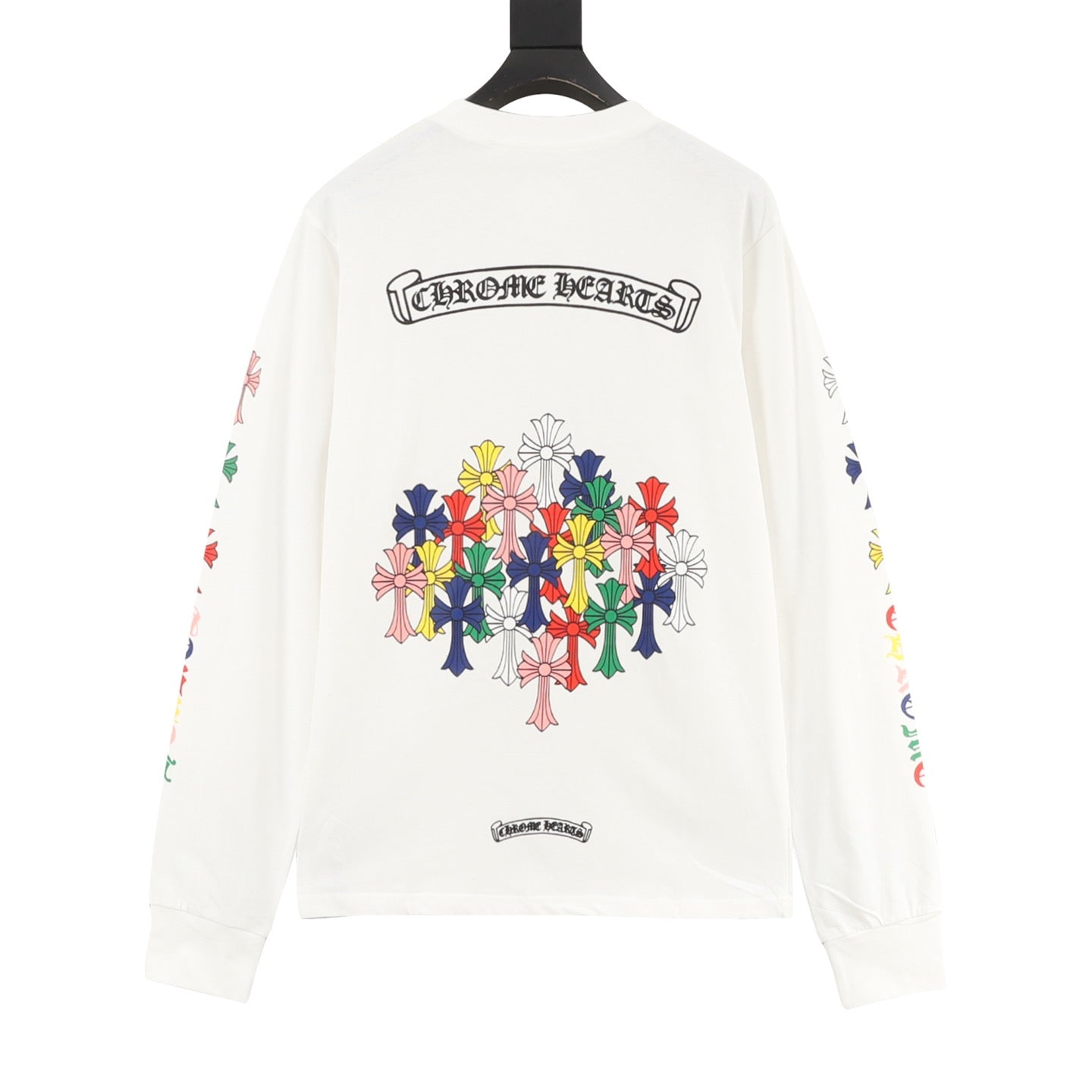Chrome Hearts 25FW Scroll Print Long-Sleeve T-Shirt