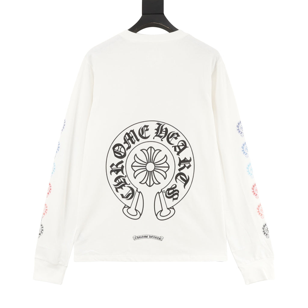 Chrome Hearts 25FW Rainbow Long-Sleeve T-Shirt