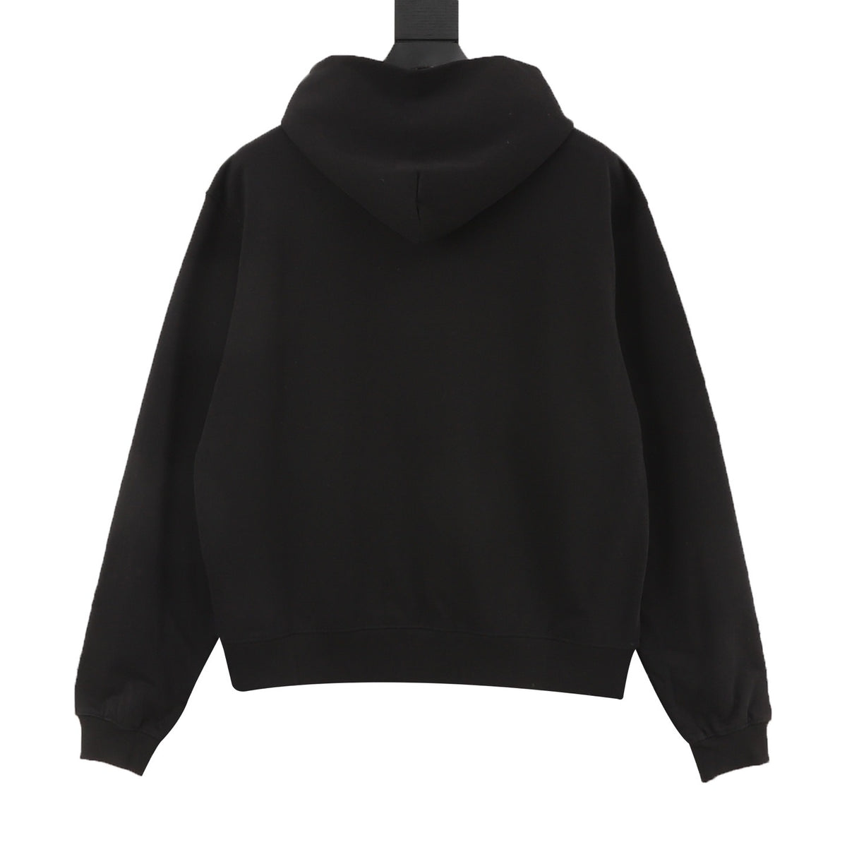 Gucci Women's & Men's Black Vertical Stripe Logo Hoodie