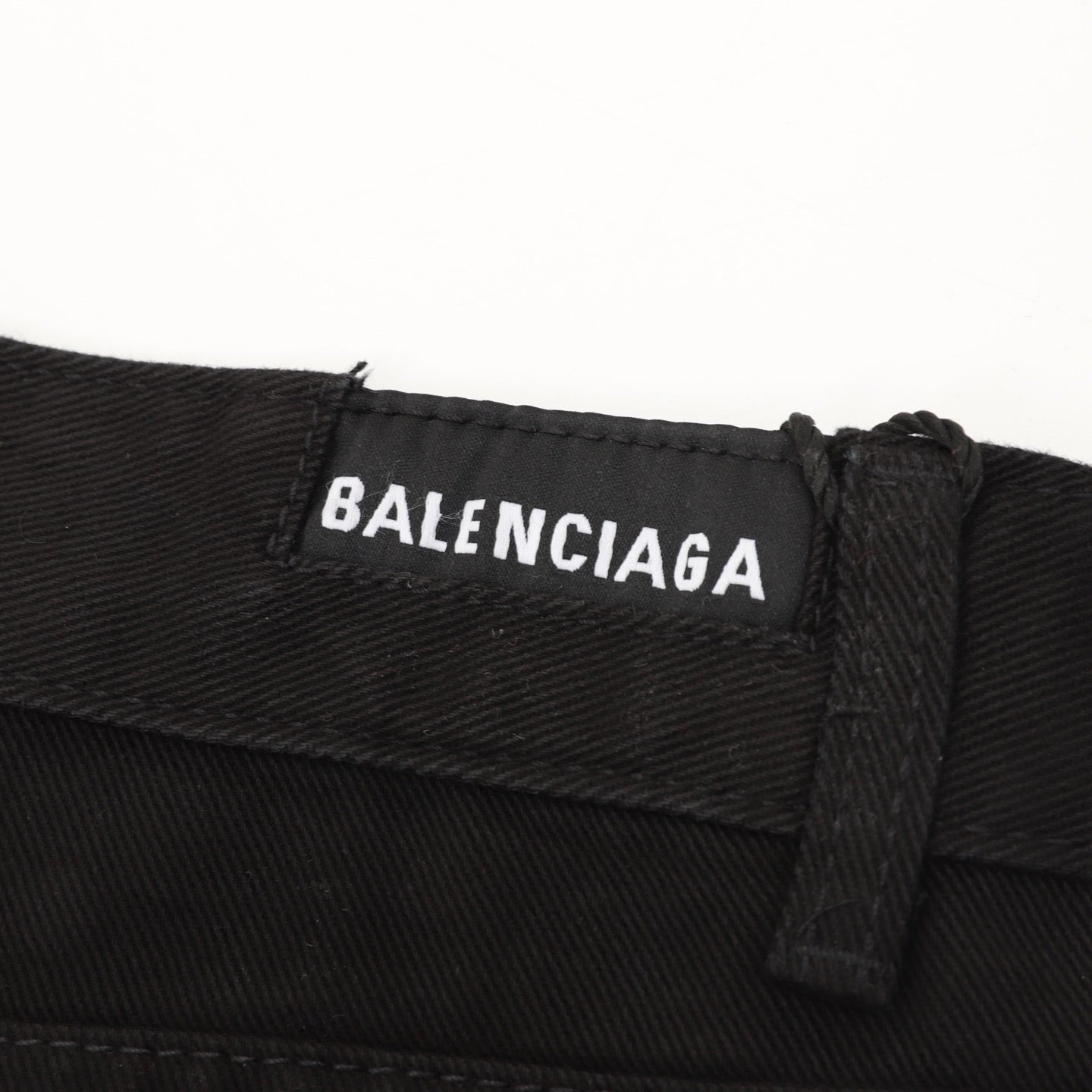 Balenciaga Flared Jeans — Black, Five-Pocket | SS26