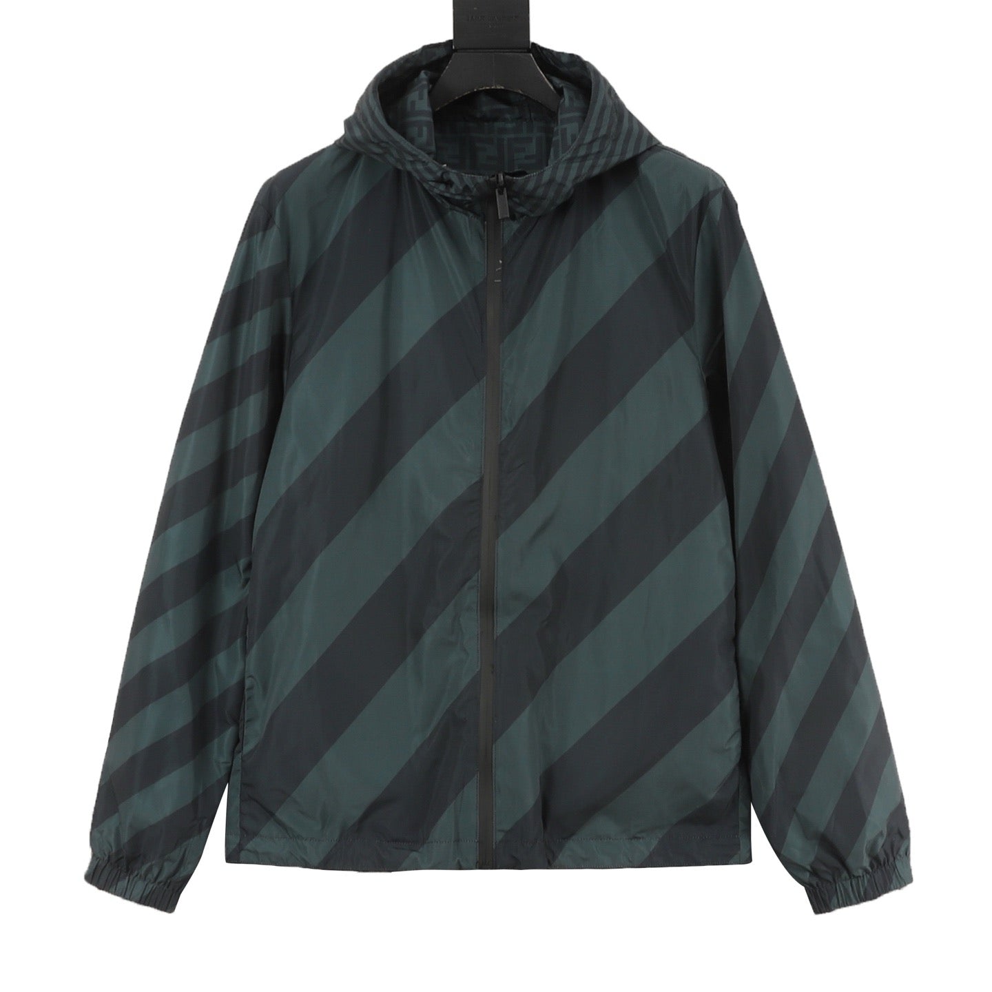 Fendi FF Monogram Reversible Hooded Jacket