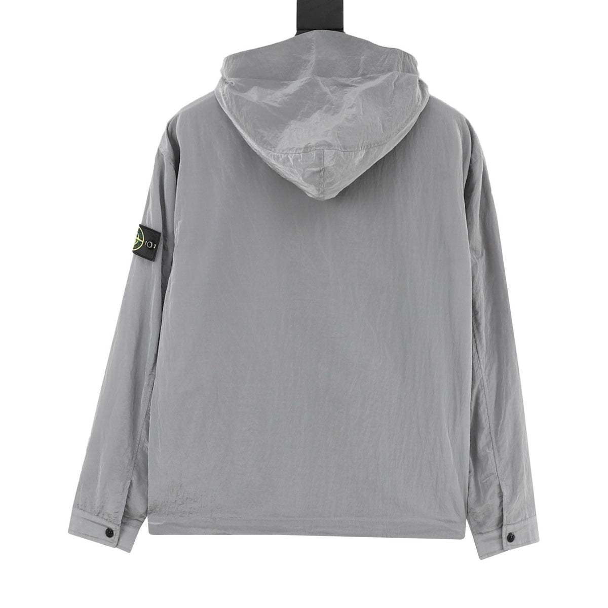 Stone Island Grey Hooded Utility Jacket