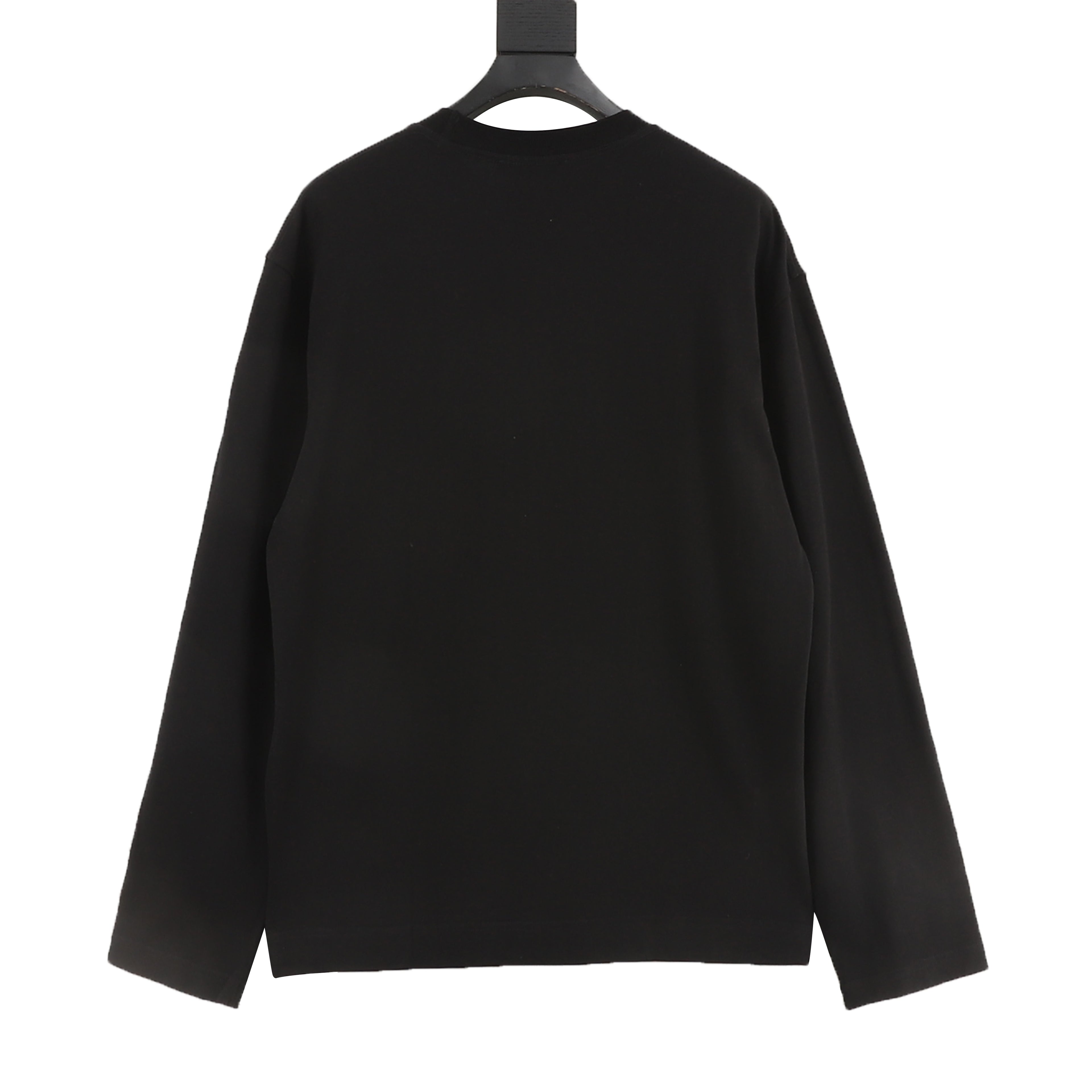 Acne Studios Logo Embroidered Long-Sleeve T-Shirt