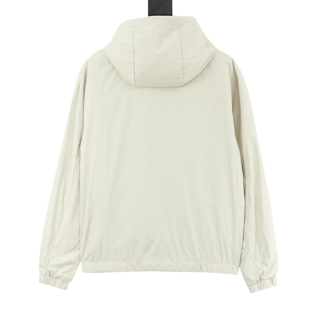 Hermès Men's Hooded Jacket in Light Beige