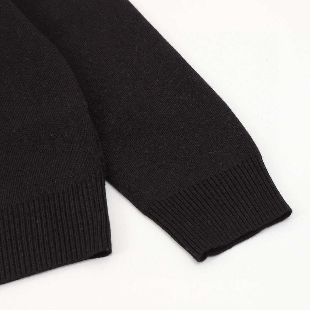 Chanel Yarn-Dyed Logo Knit Crew-Neck Sweater