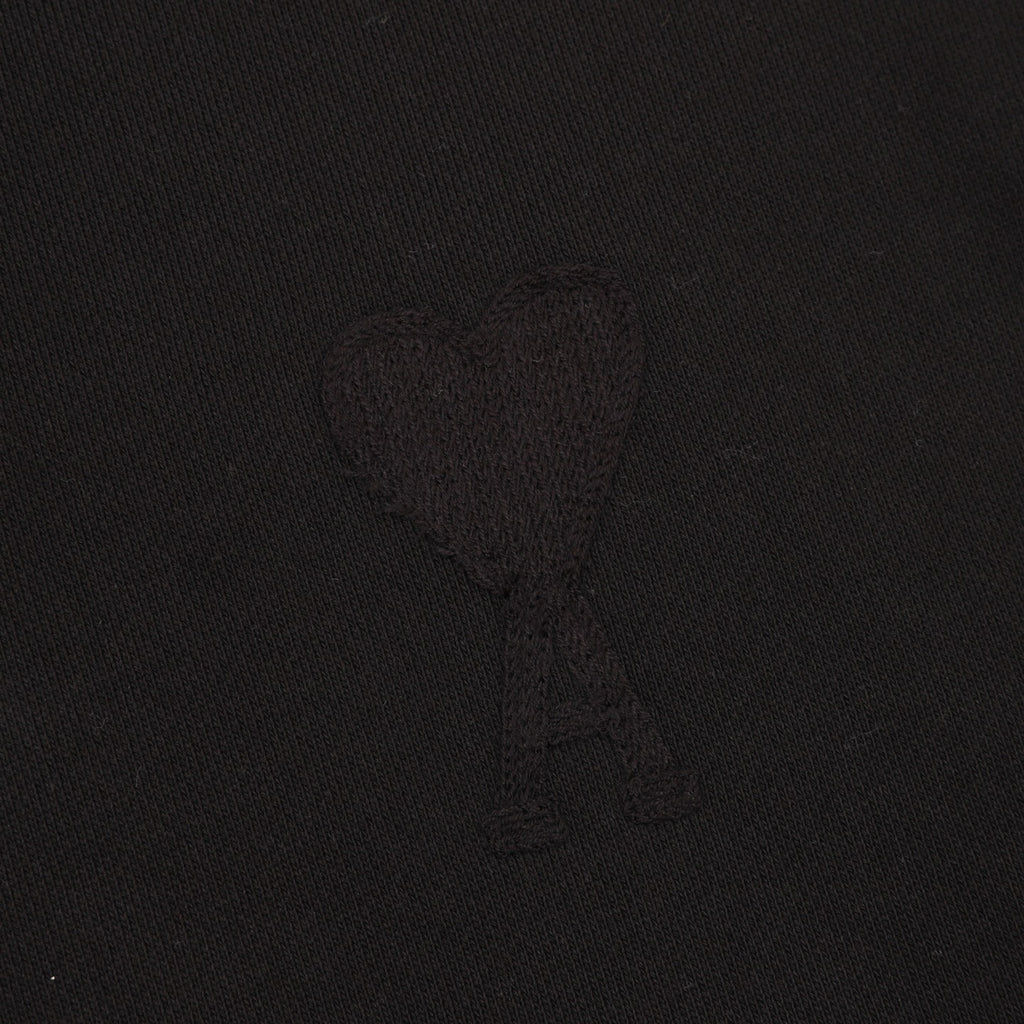 AMI Paris Two-Color Heart Embroidered Hoodie