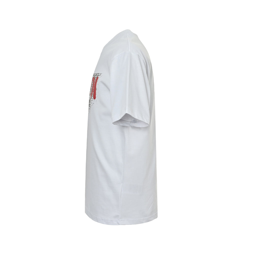Fendi Monster Eyes FF Pattern Short-Sleeve T-Shirt in White