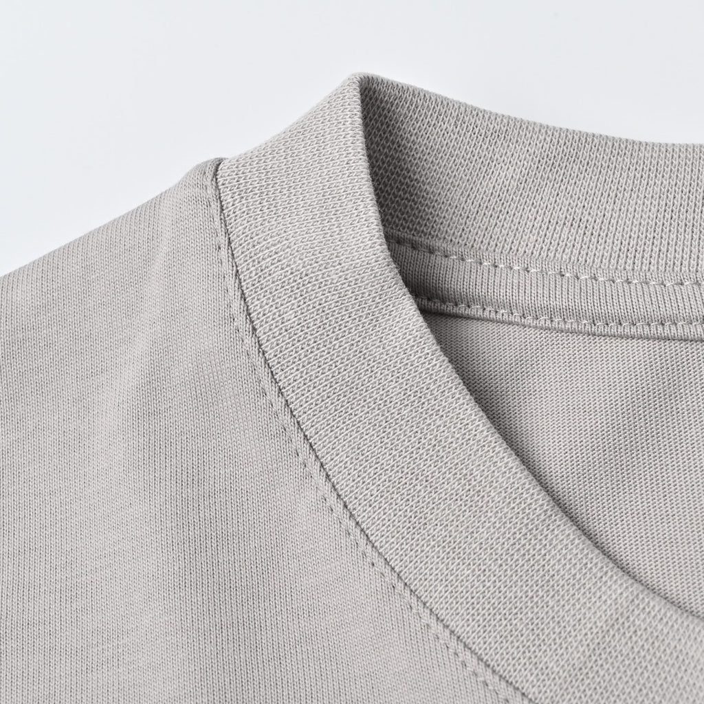 Loewe Anagram Embroidered Short-Sleeve T-Shirt in Light Grey