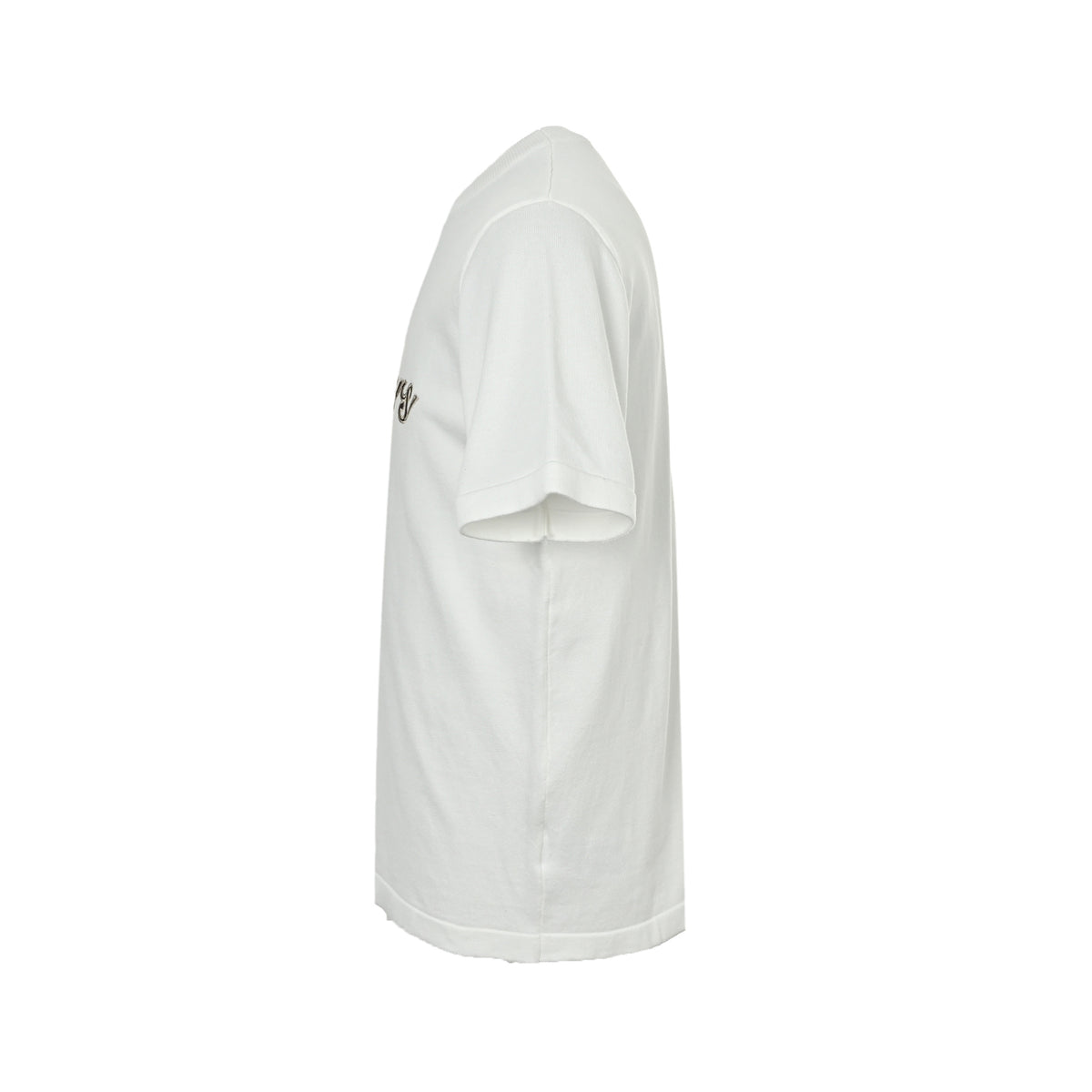 Louis Vuitton Lovers Embroidered Short-Sleeve T-Shirt in White