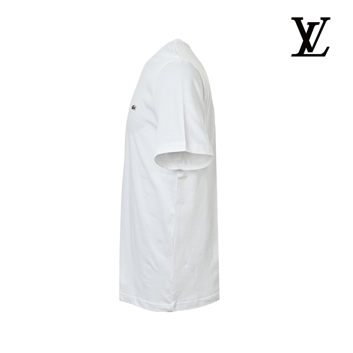 Lacoste Men's White Logo Patch T-Shirt