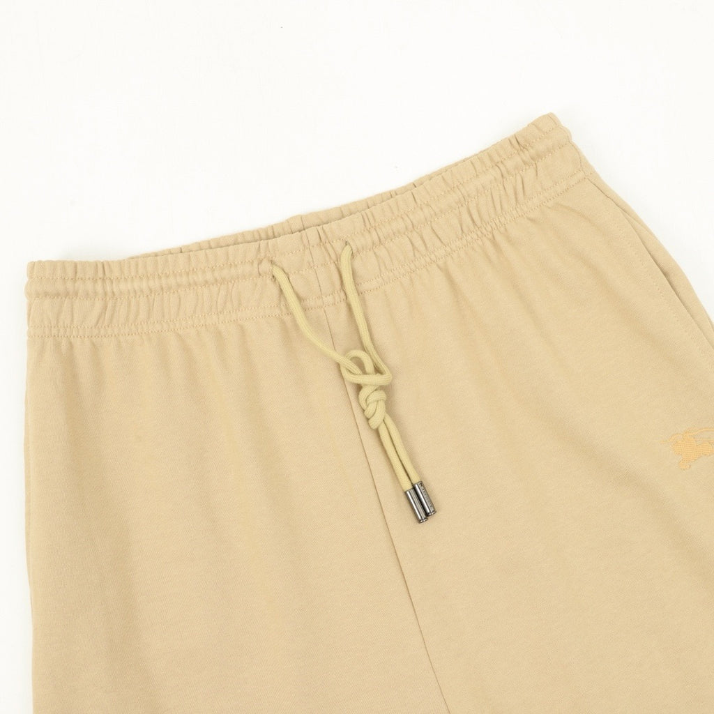 Burberry Women's & Men's Beige Small Logo Drawstring Jogger Pants
