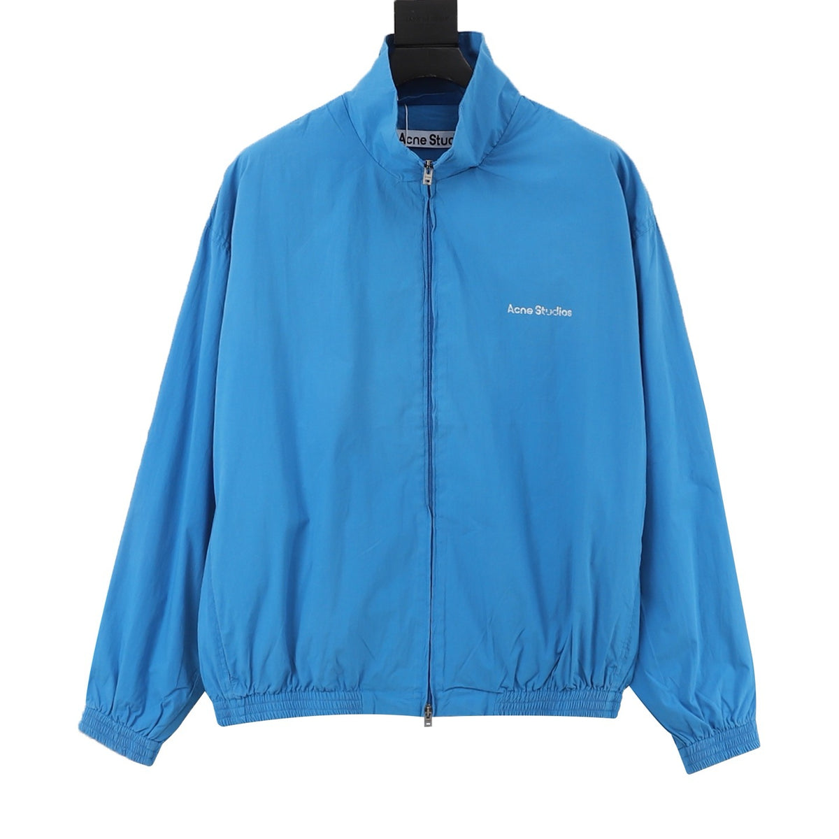Acne Studios Women's Men's Bright Blue Stand-Collar Zip-Up Jacket