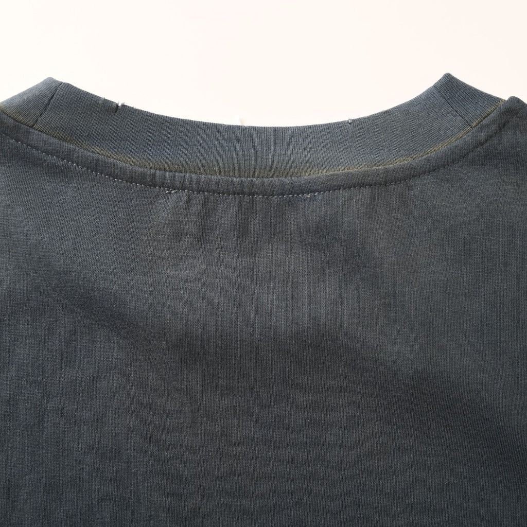 Acne Studios Stockholm 1996 Print Short-Sleeve T-Shirt in Dark Navy