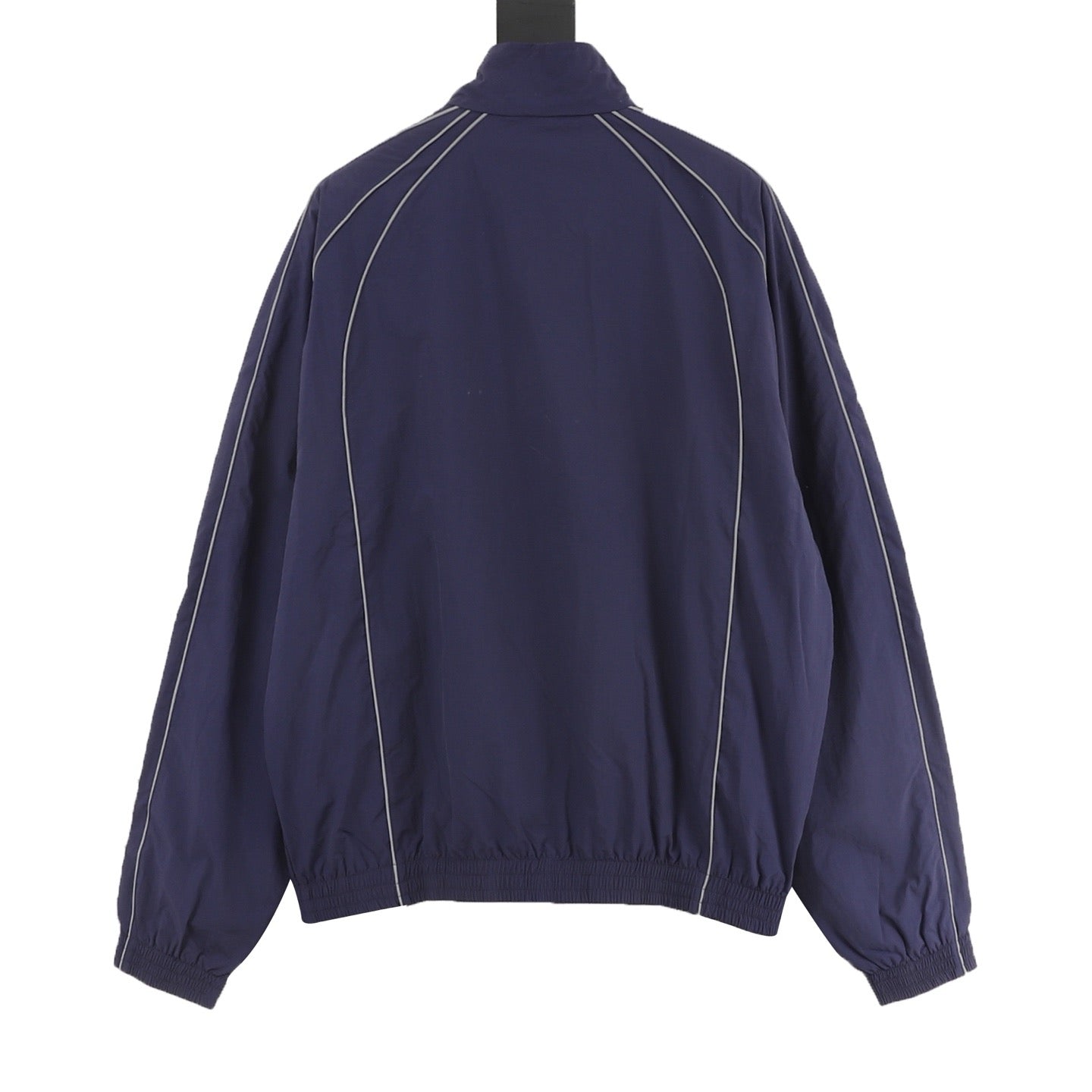 Balenciaga BLCG Bodies Windbreaker Jacket — Navy, Athletic Logo