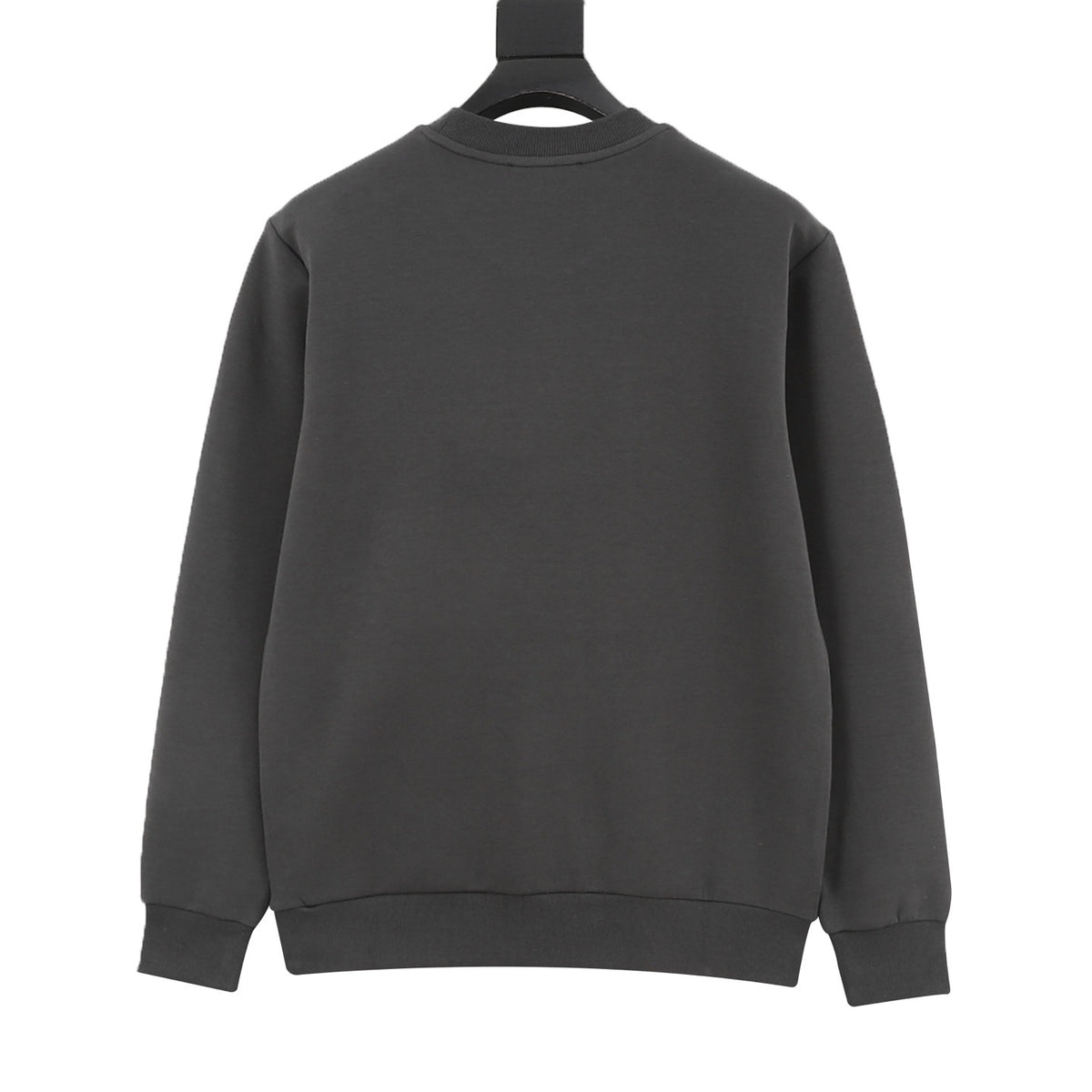Gucci Women's Men's Dark Grey Embossed Interlocking G Crewneck Sweatshirt