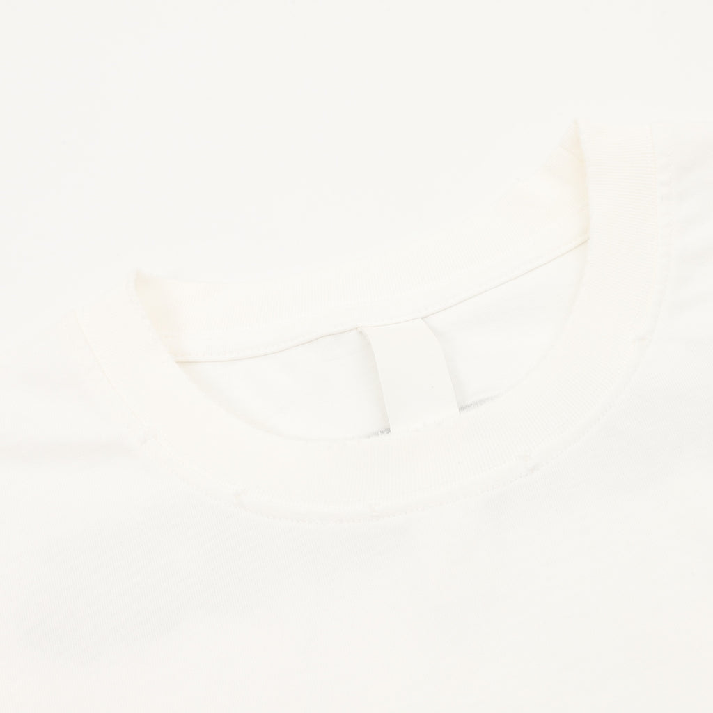 Chrome Hearts White Gothic Letter Embroidered T-Shirt