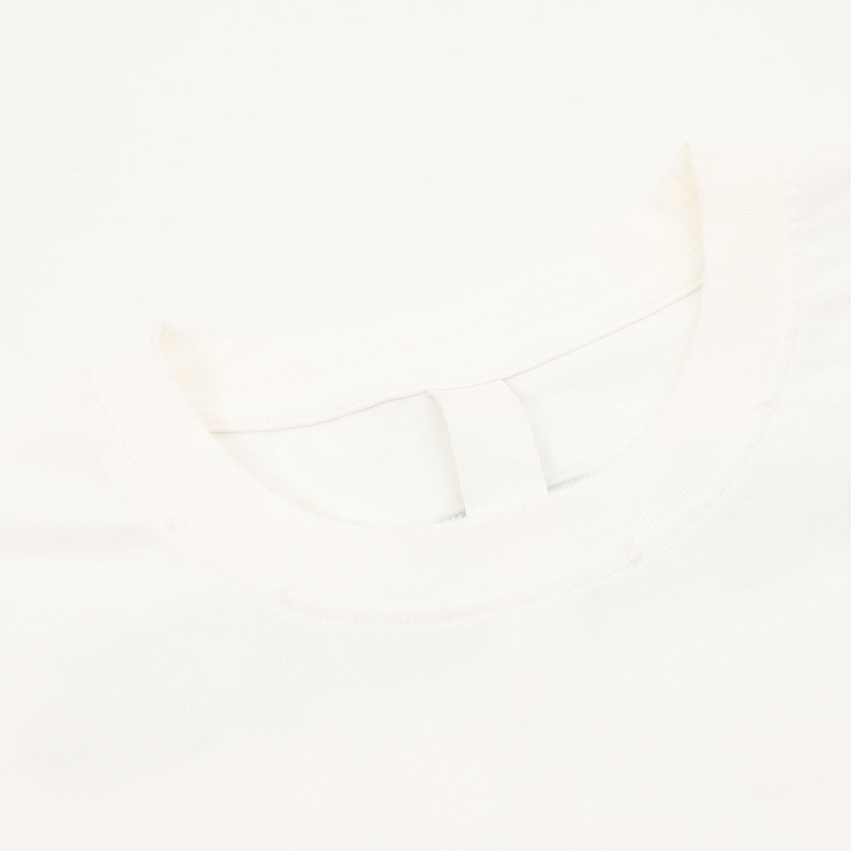 Chrome Hearts White Gothic Letter Embroidered T-Shirt