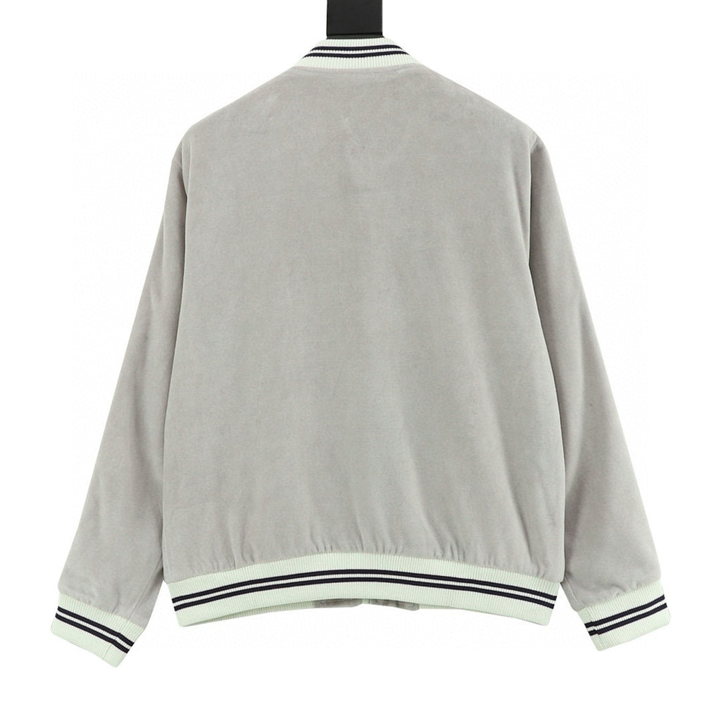 Celine Arc de Triomphe Embroidered Stripe Track Jacket