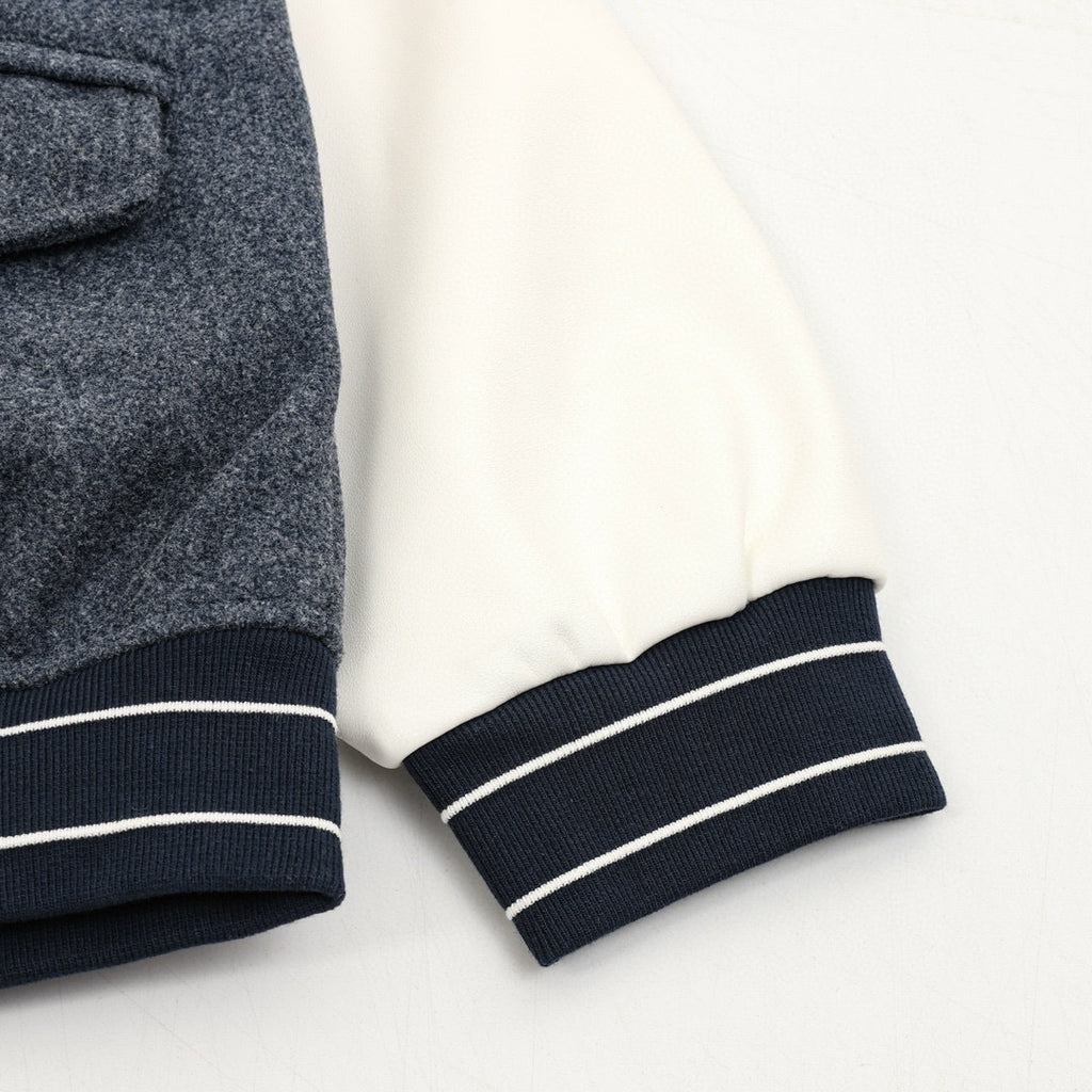 Loewe Four-Color Anagram Patchwork Varsity Jacket