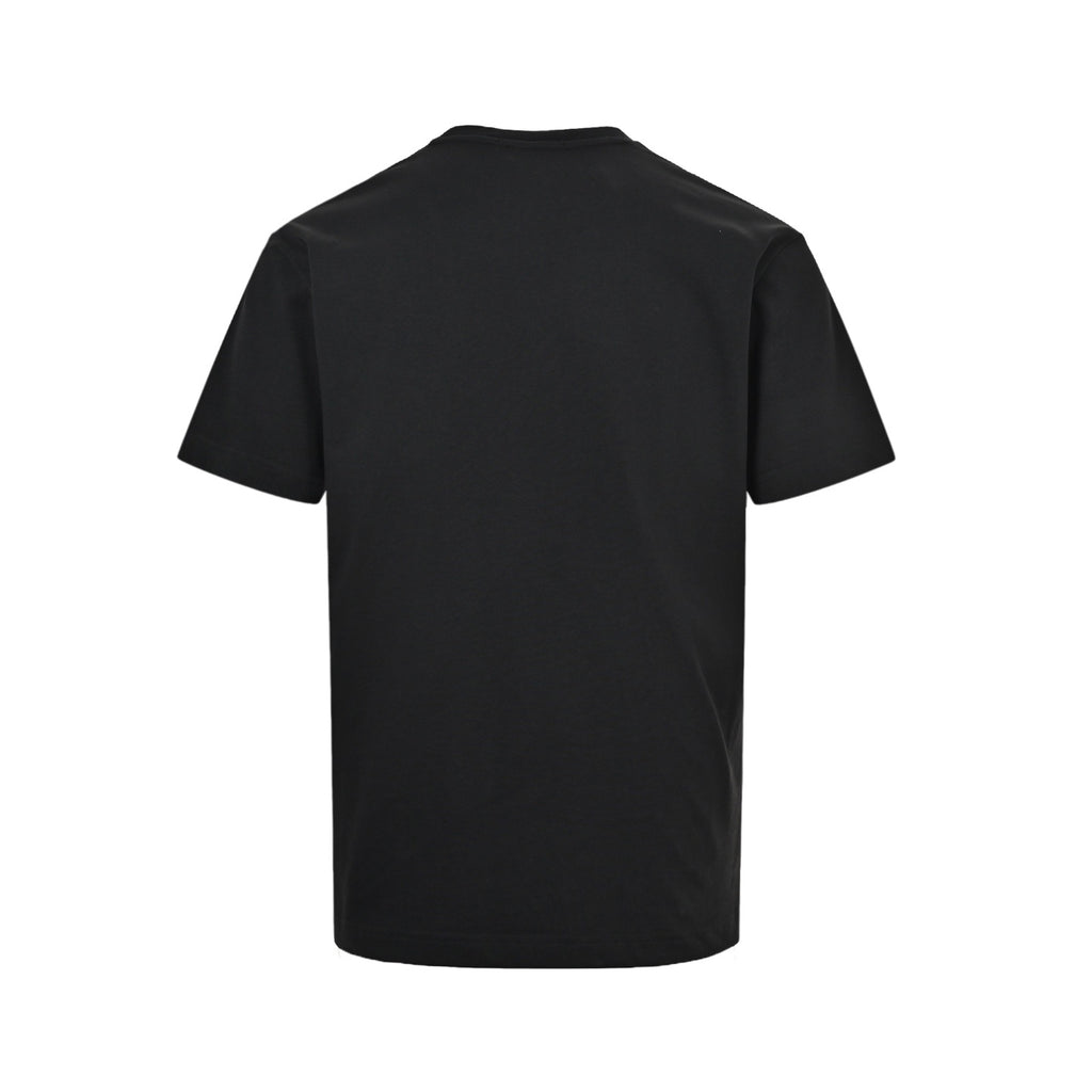 Fendi Black FF Patch Short-Sleeve T-Shirt