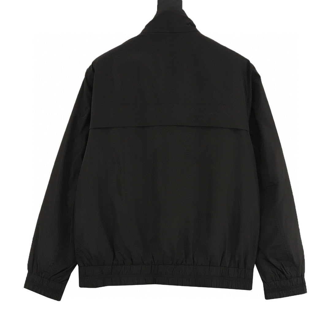 Burberry 26SS Equestrian Knight Emblem Zip-Up Harrington Jacket