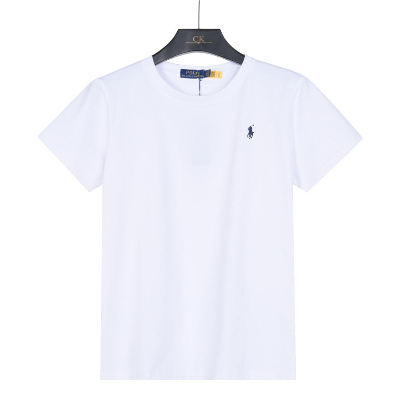 Polo Ralph Lauren White T-Shirt with Navy Pony Logo