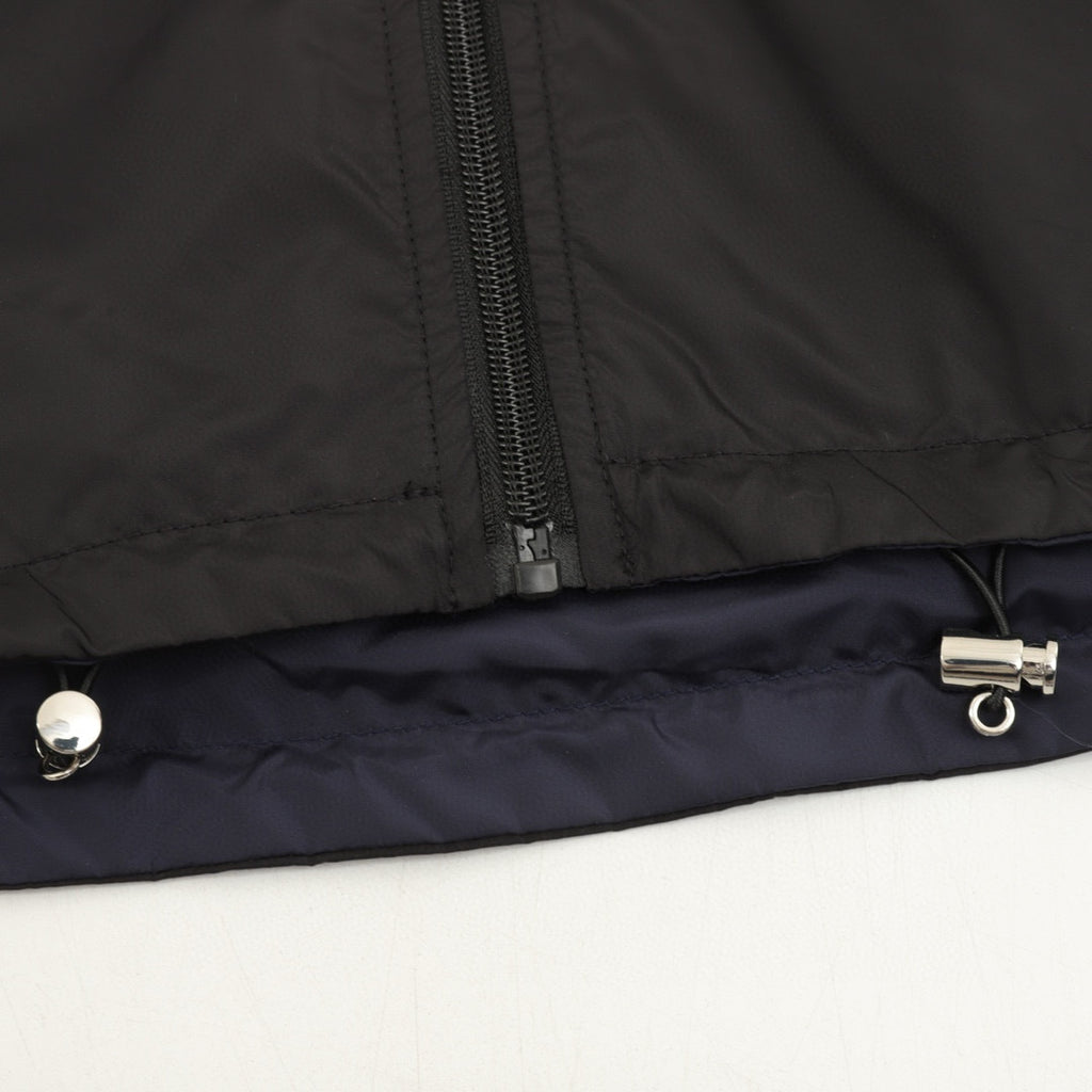 Prada Re-Nylon Triangle Logo Reversible Hooded Jacket