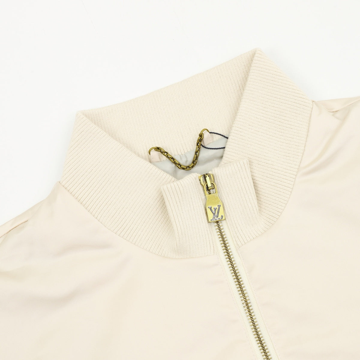 Louis Vuitton Women's Men's Beige Zip Track Jacket