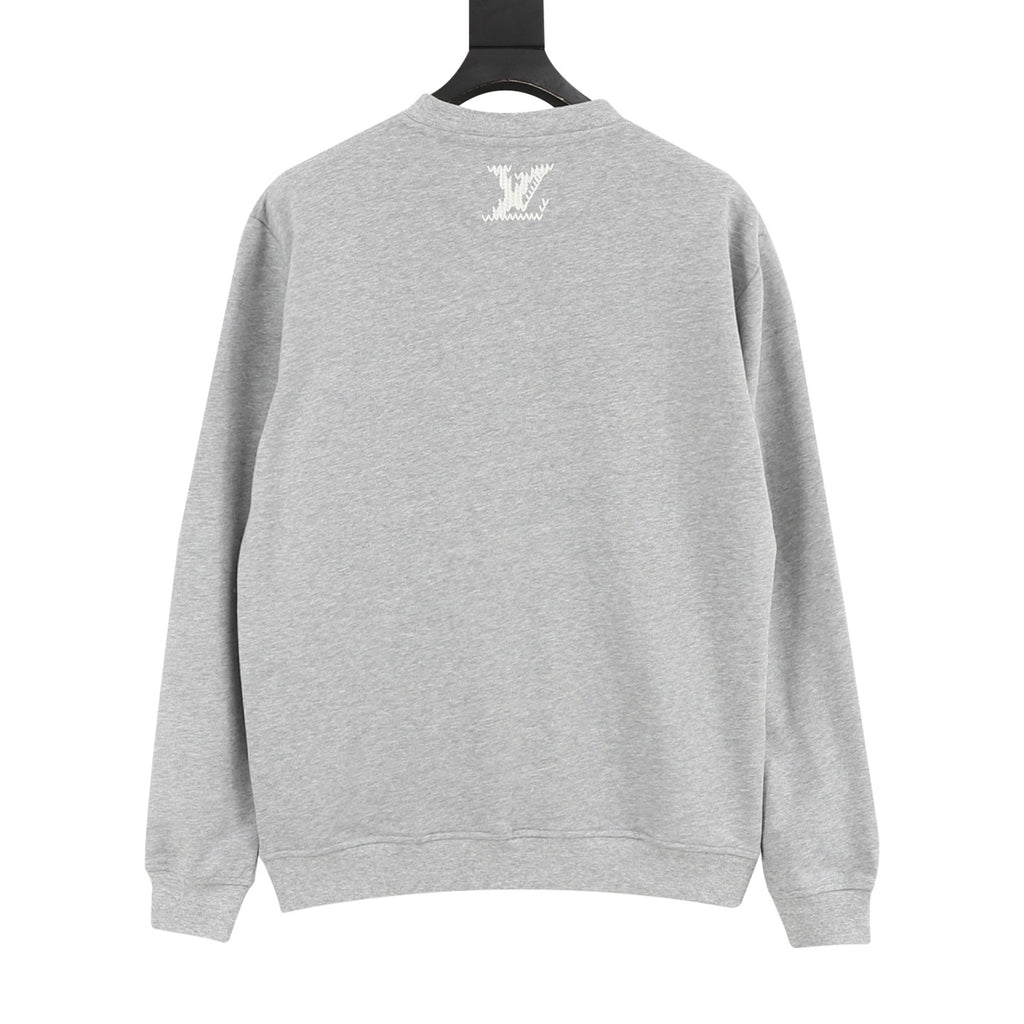 Louis Vuitton ‘Marque L.Vuitton Déposée’ Crewneck Sweatshirt — Cream | FW26