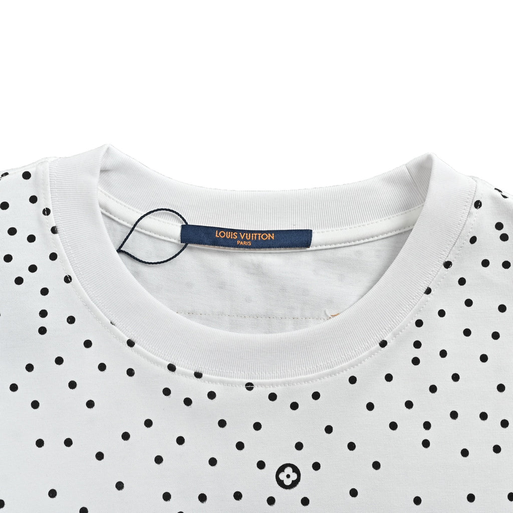 Louis Vuitton White Dotted Monogram T-Shirt