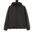 Moncler Men's Hooded Jacket in Black
