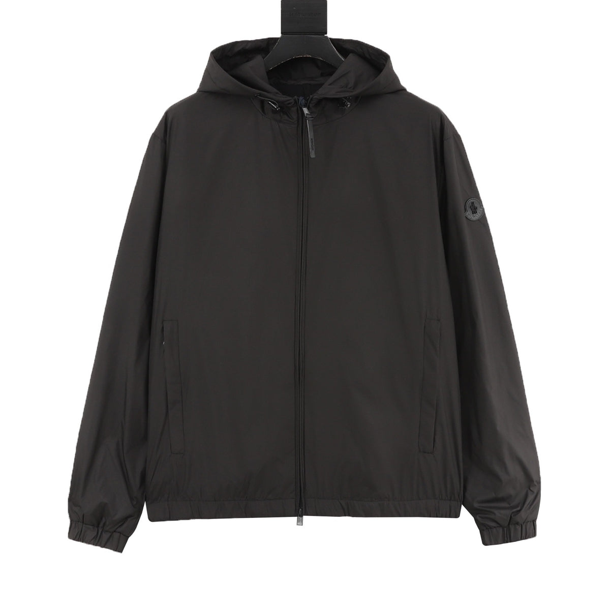 Moncler Men's Hooded Jacket in Black