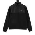 Prada Re-Nylon Triangle Logo Plaque Packable Hood Full-Zip Jacket