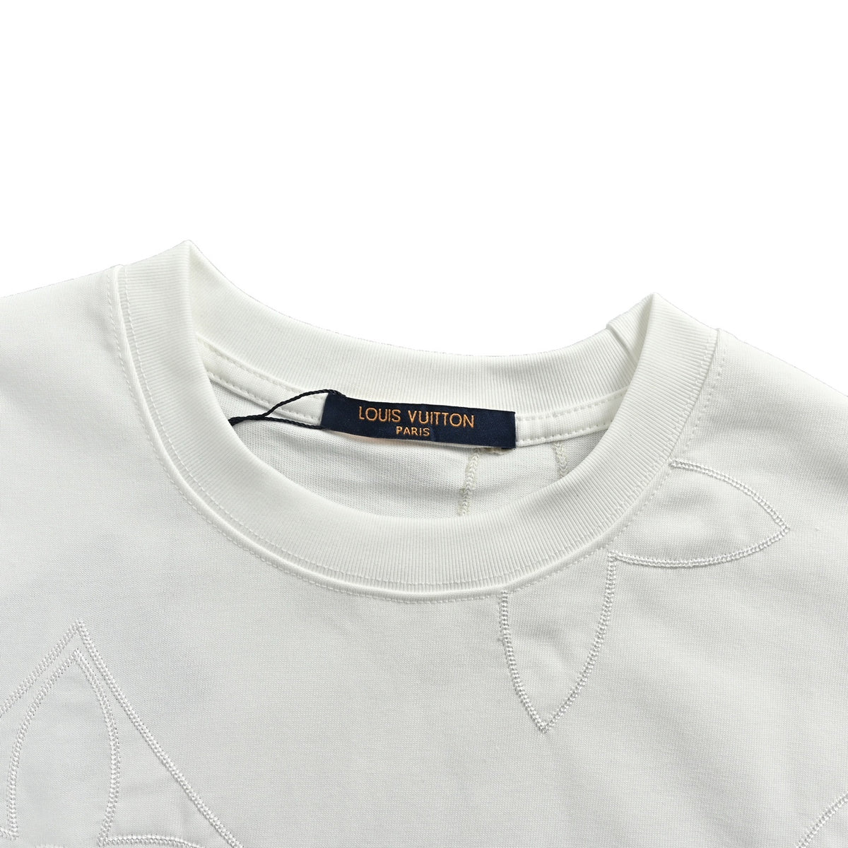 Louis Vuitton Women's / Men's Embossed Monogram T-Shirt in Off-White