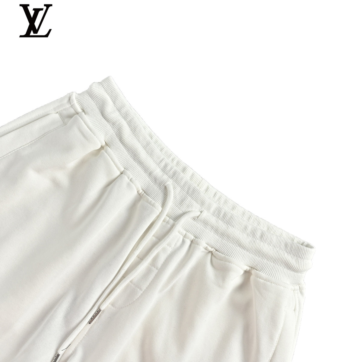 C.P. Company Men's White Jersey Cargo Shorts